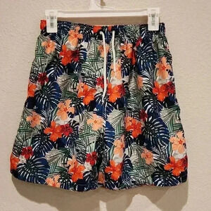 Fuzion Hawaiian Men's Swim Trunks Shorts